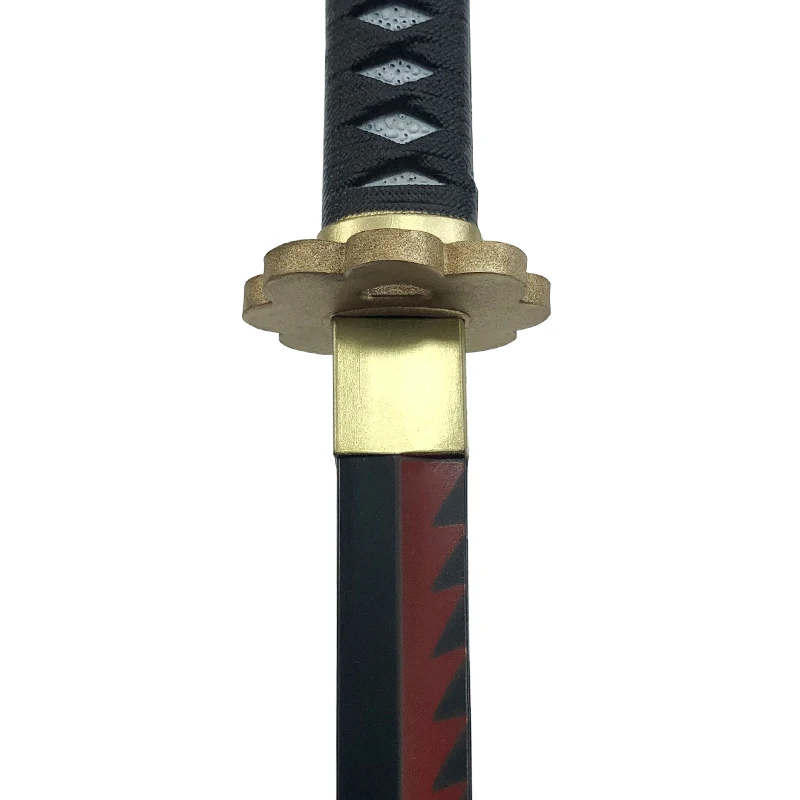 1:1 Cosplay Sword Roronoa Zoro Katana Role Playing Wa Michi Ichi Samurai  Weapon Sword Knife Safety PU Toy Gift 104cm - AliExpress