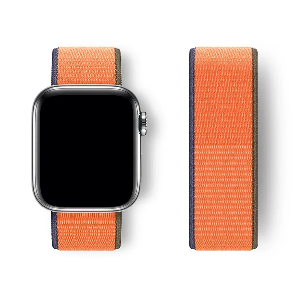 Versatile Smartwatch Sport Loop Strap - Adjustable Band in Various Sizes
