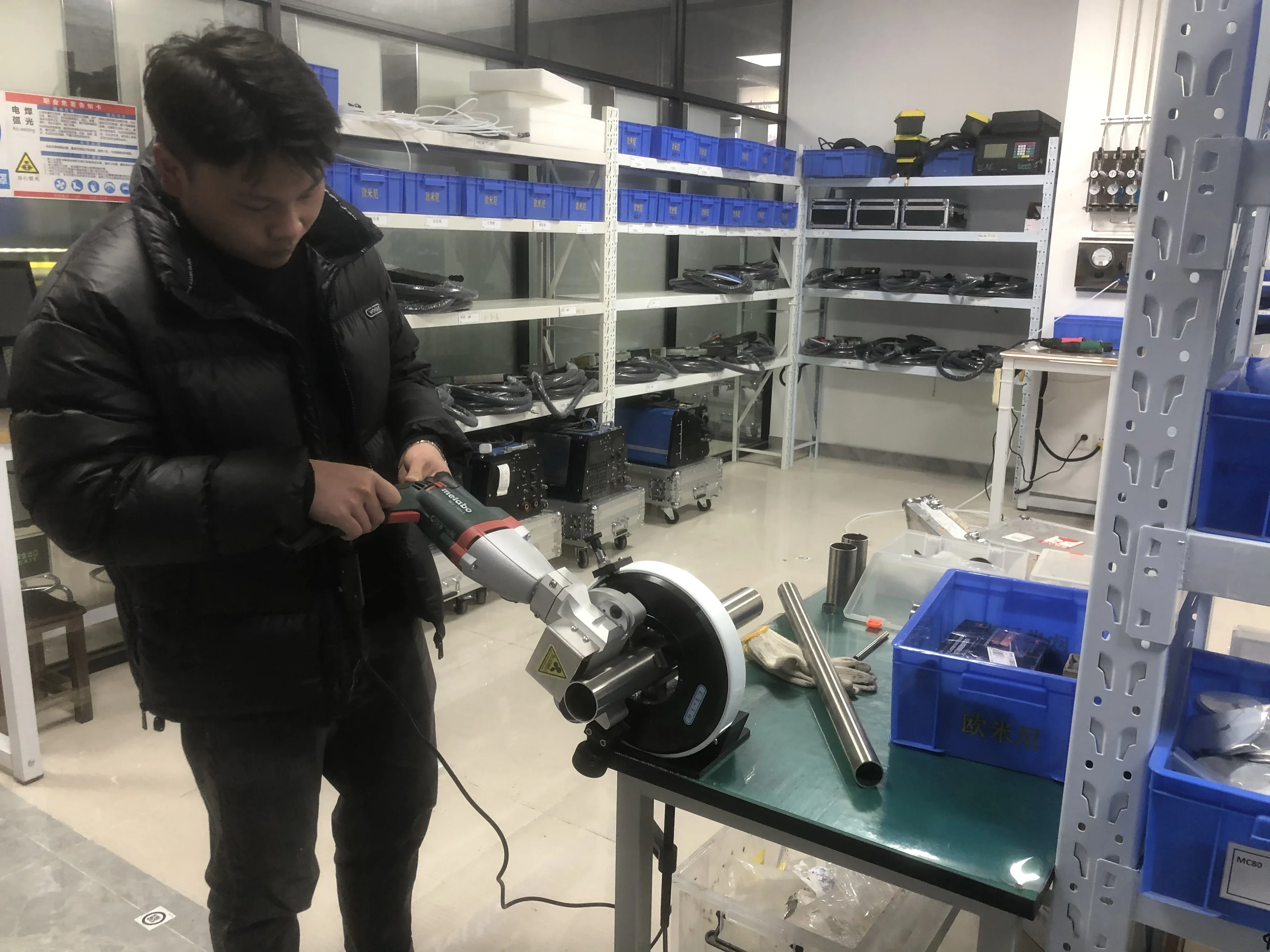 Ghion Chion Stainless Steel Orbital Welding Machine Pipe to Pipe Orbital Used in Sanitary Pipe, Food and Semiconductor Industry 6