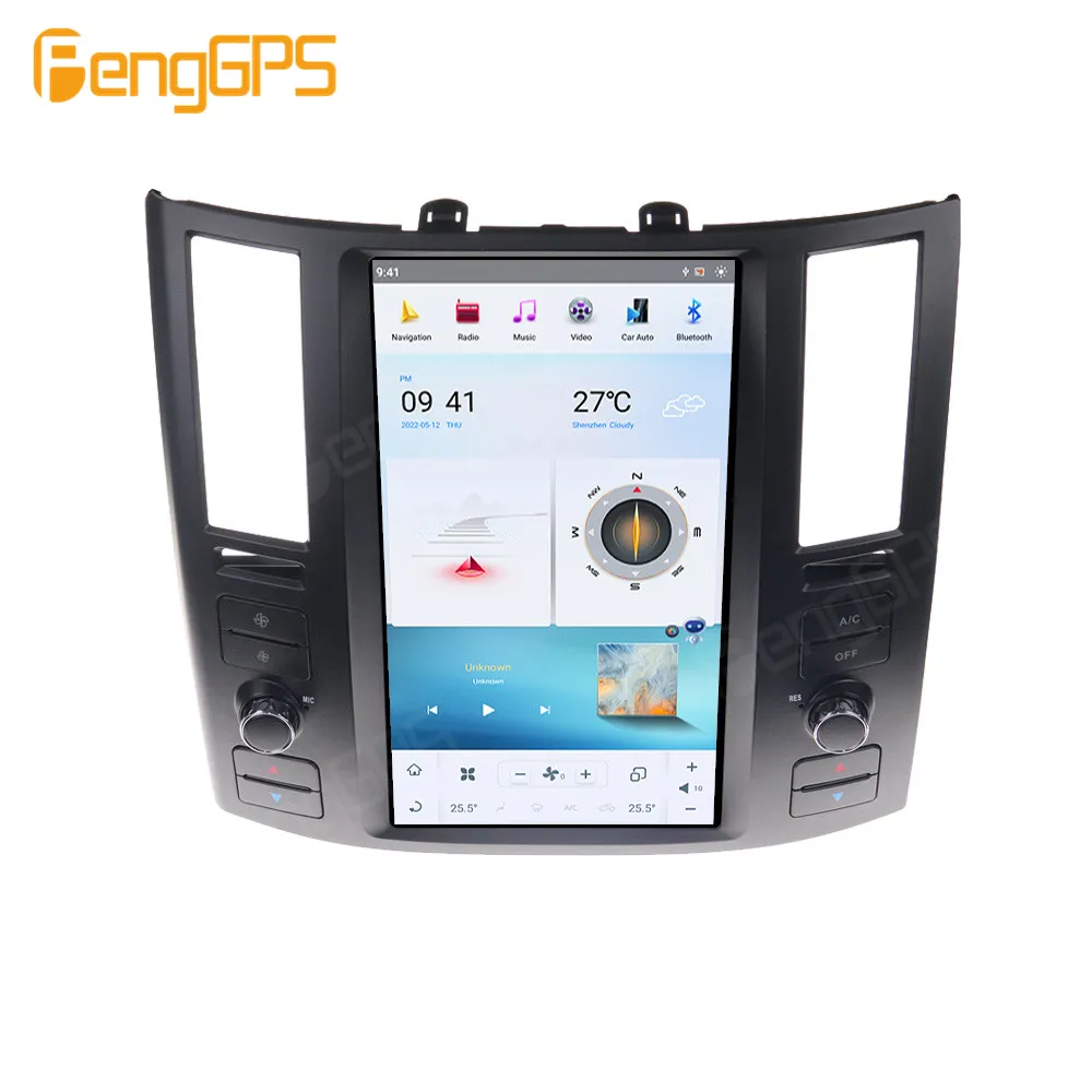 

256G Tesla для Infiniti FX35 FX45 2004-2008 экран стиль Android Авто Стерео мультимедийный плеер GPS навигация Carplay головное устройство