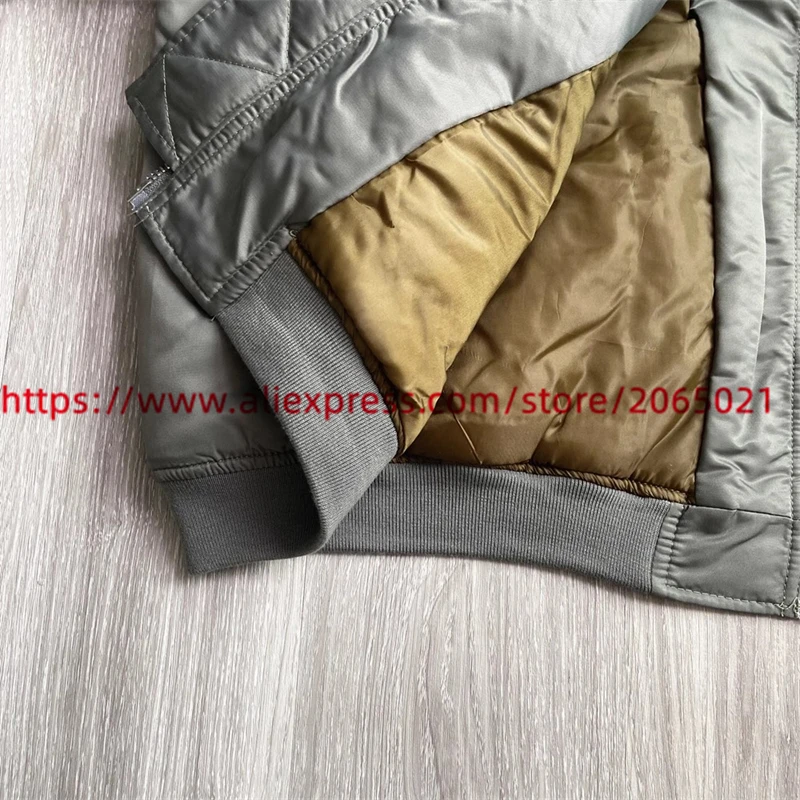 GRAILZ Flight Jacket Baseball Coat Parkas Men Women 1:1 Top Quality Zipper Multiple Pockets Down Jackets