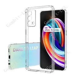 Premium Anti - Fall Clear Soft TPU Phone Case with Enhanced Protection for Realme 9 5G Speed (Clear)