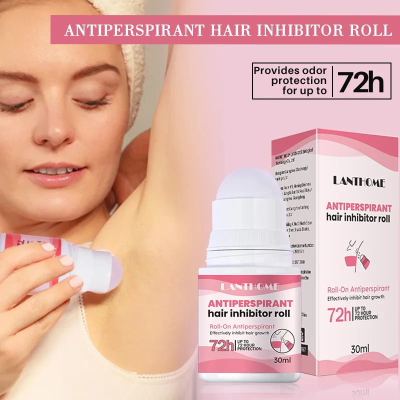 Body Odor Antiperspirant Hair Inhibitor Roll Long Lasting Underarm Sweat Deodorizer Dry Removal Eliminate Badly Smell Skin Care