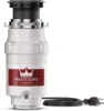 1/2 HP Garbage Disposal with Power Cord for Kitchen Sink Food Waste, L-1001 | USA | NEW 1
