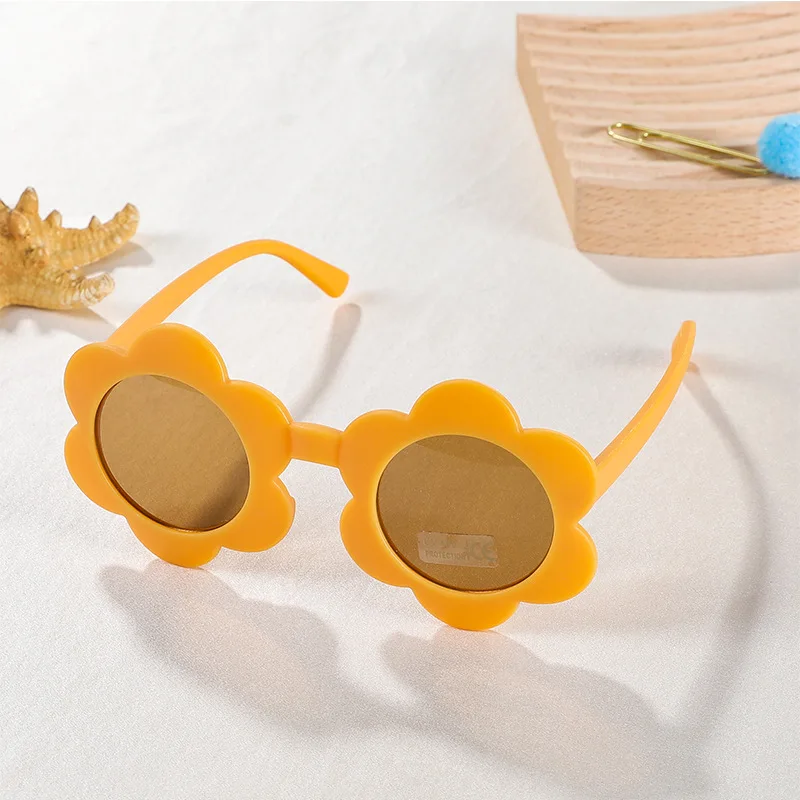 New Sun Flower Kids Sunglasses UV400 for Boy Girls Toddler Lovely