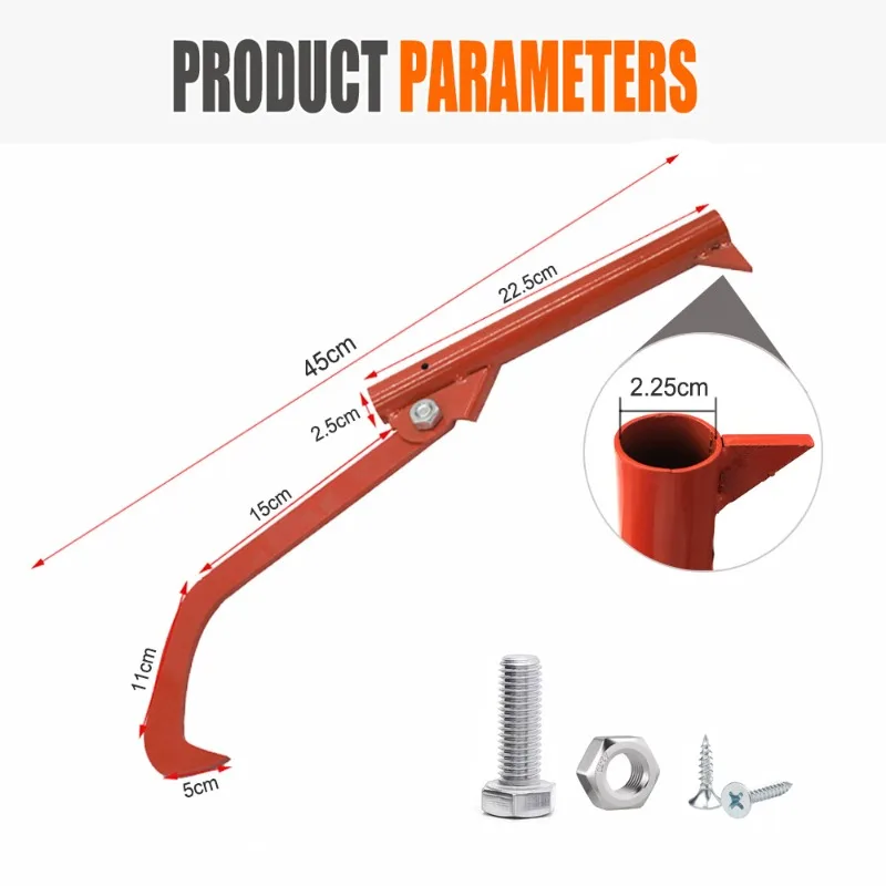 Robust Log Hauler Tool - Effort-Saving Firewood Grabber with Comfort Grip Durable Wood Puller for Outdoor Camping Home Fireplace