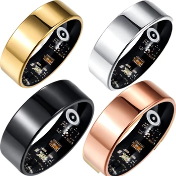 2026 New Smart Ring Heart Rate Blood Pressure Sleep Monitoring Motion Tracking IP68 Waterproof Men Women Smart Ring Holiday Gift 1