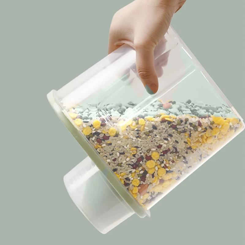 Large Capacity Sealed Transparent Storage Box for Cereals, Grains and Beans 6