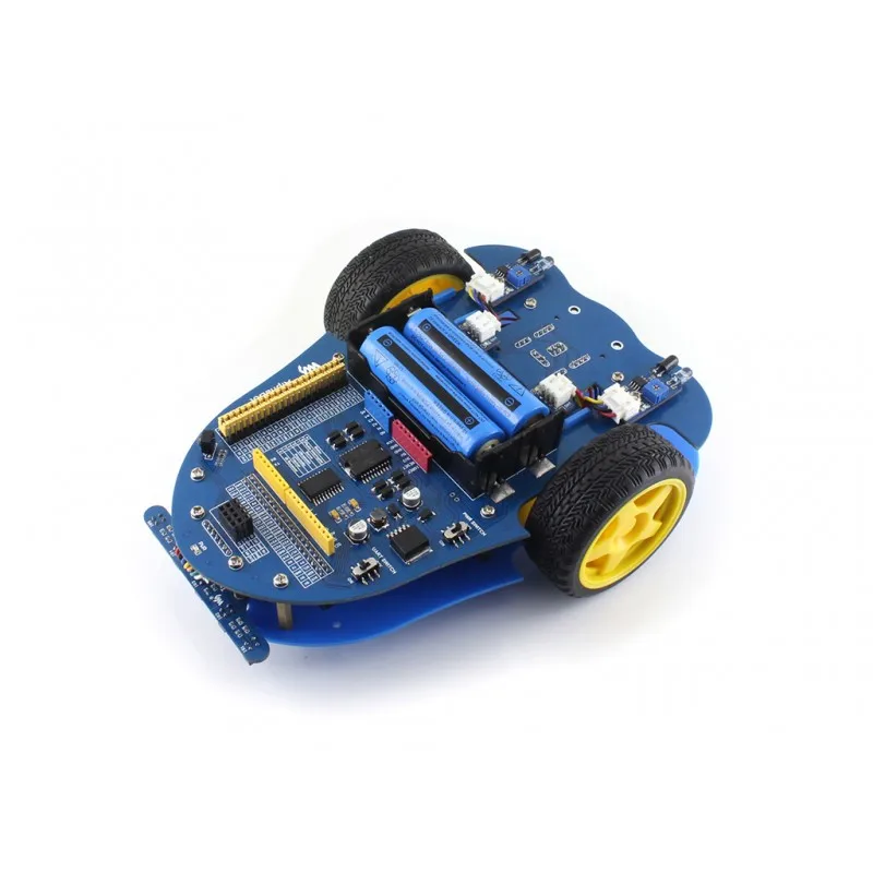 Kit di costruzione robot AlphaBot Smart Car Raspberry Pi con Raspberry Pi 3 modello B + AlphaBot + fotocamera con adattatore di alimentazione USA/UE - immagine 2