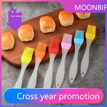 Barbecue Silicone Oil Brush Grill Tool Pastry Cookie Kitchen Cook Brush with Handle Baking BBQ Tools for BBQ Kitchen Accessories