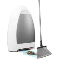EyeVac Home Touchless Vacuum Automatic Dustpan, Great for Pet Hair Food Dirt Kitchen,Corded Canister Vacuum,Bagless,1000 W,White 1