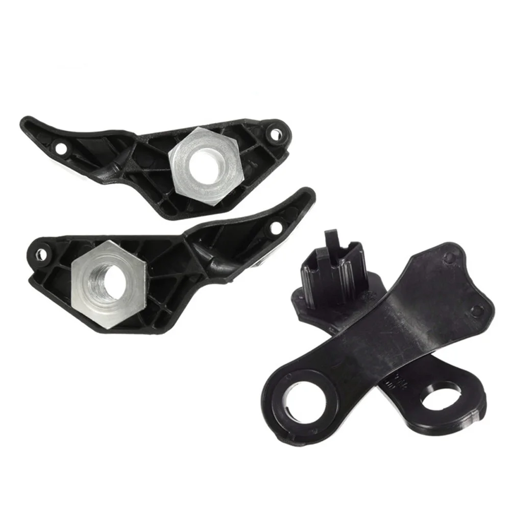 Headlight Mounting Brackets 4pcs Car Headlight Bracket Mount Holder Clips Right+Left for BMW E60 E61 525i 530i 540i 545i 550i 63126941478 63126942478