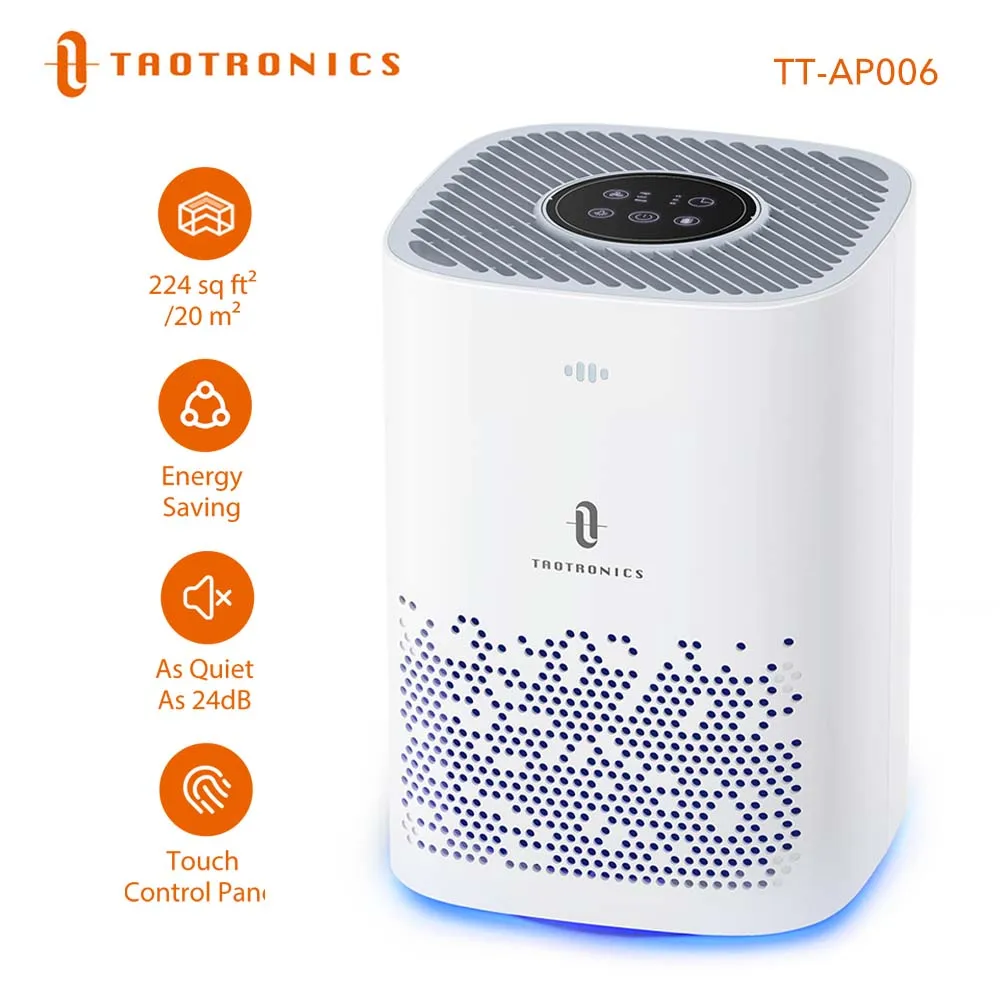 Фильтры очистителя воздуха TaoTronics компактные очистители для рабочего стола