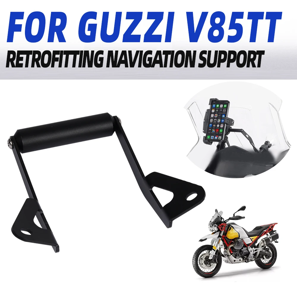 Motorcycle Accessories Phone Holder & GPS Navigation Bracket Handlebar Adapter