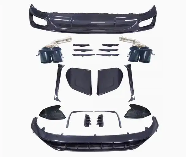 아우디 Q8 SQ8용 리얼 탄소 섬유 바디 키트로 차량의 외관을 변모시키고 성능을 향상시키세요.