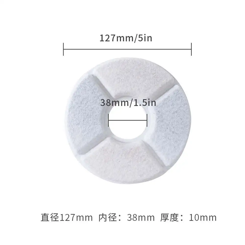 Replace the filter drinking fountain activated carbon 1/4/6/8/12pcs drinking fountain for cats fountain for cats filter element 3