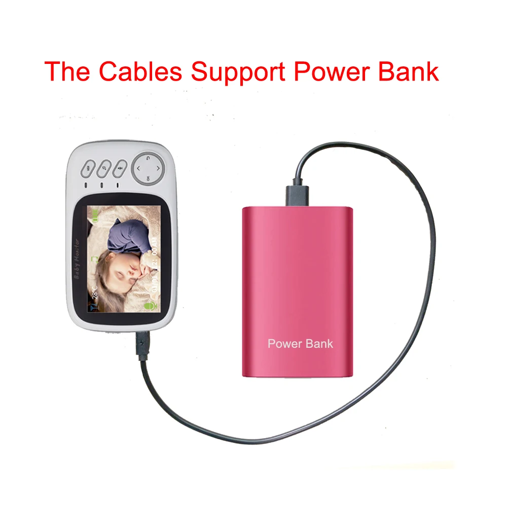 Original EU Power Adapter Charger 110-240V To DC 5V 1000mA Mini USB Connector For Baby Monitor VB601 VB603 VB605 baby monitor charger
