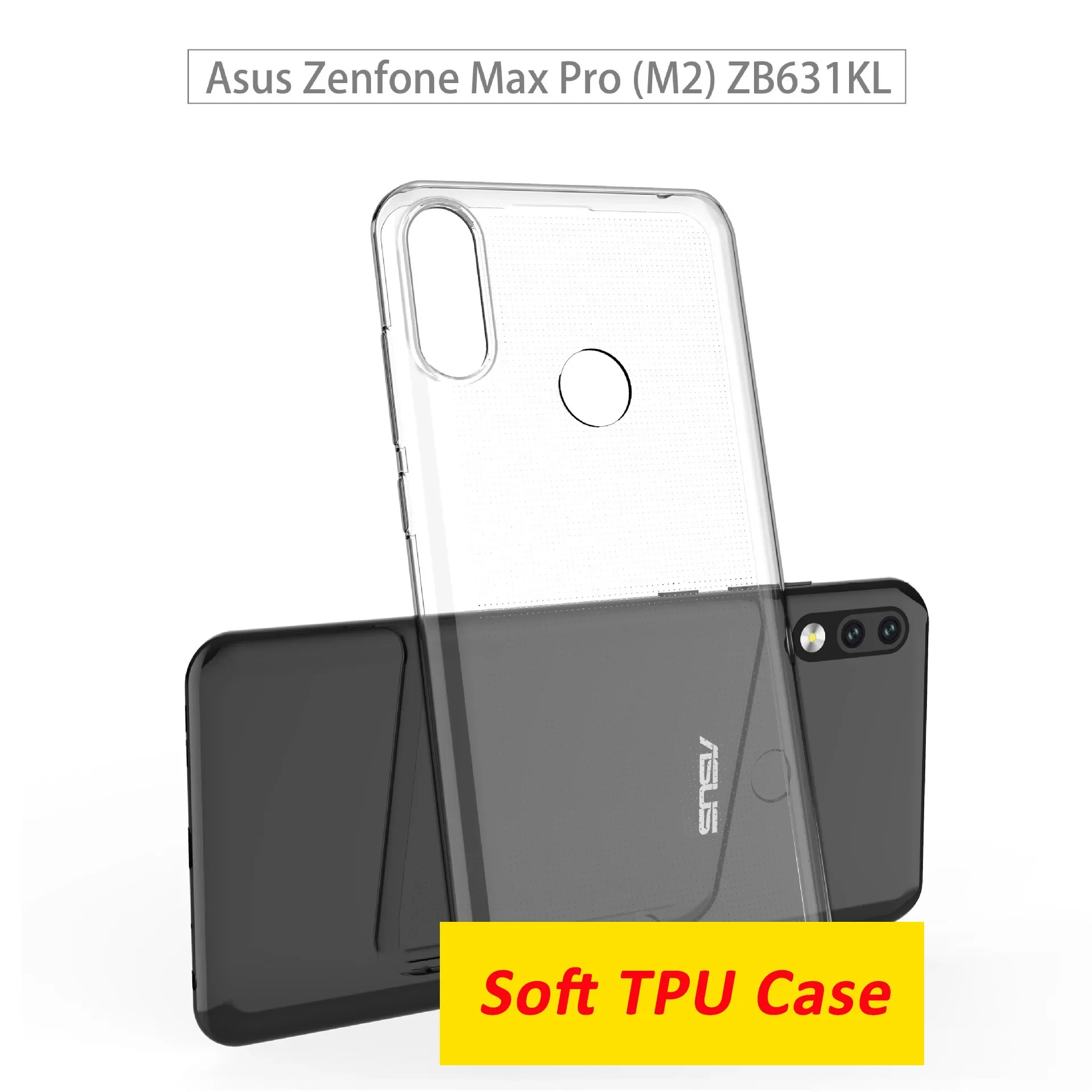 Ultra-Thin Transparent Soft TPU Protective Phone Case