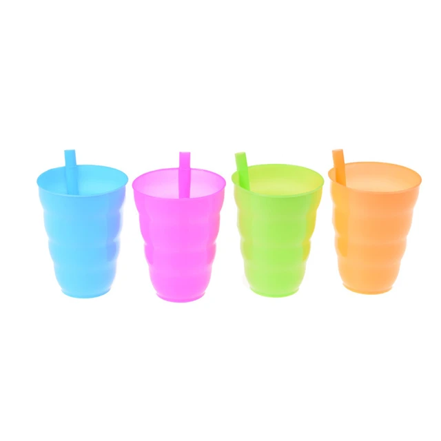 1X Kid Children Infant Baby Sip Cup with Built in Straw Mug Drink Solid  Straw Cup For Kids Water Bottle Accessories - AliExpress