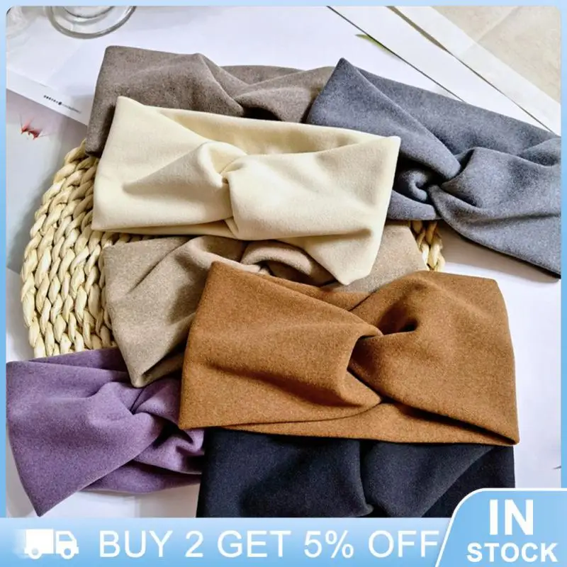 

Повязка для волос для женщин, модная повседневная одежда, стильный аксессуар для волос, популярная модная повязка на голову в Корейском стиле на осень и зиму
