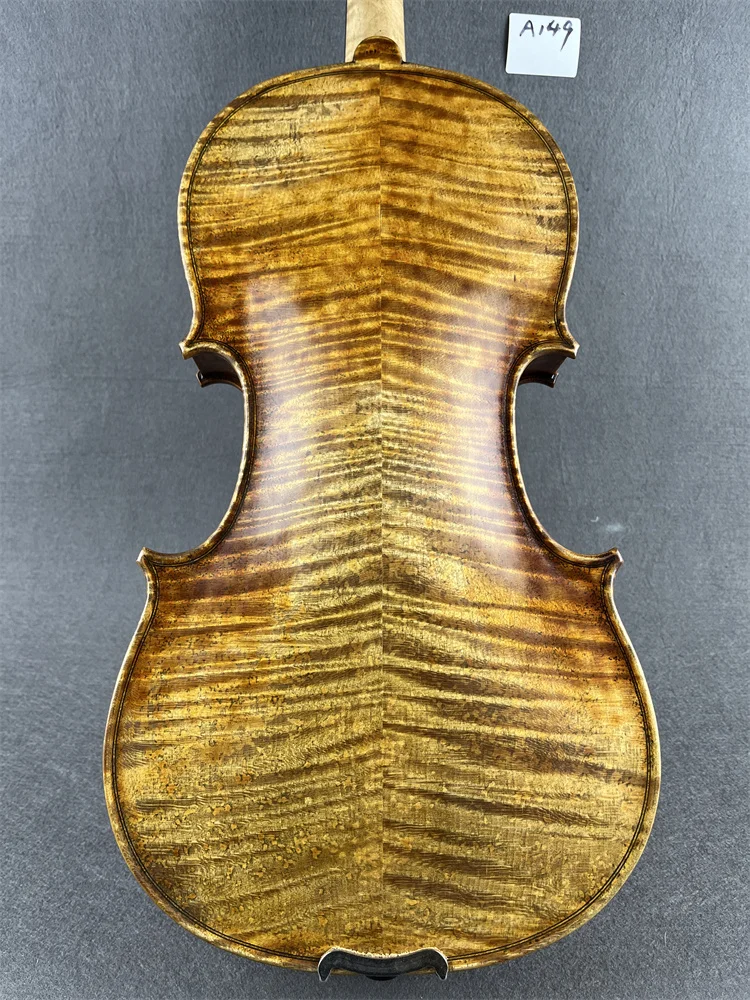 Antique Master Level Stradivarius Copy 4/4 Violin Cкрипка 4/4 كمان 바이올린 Hand Made Musical Instrument Keman Free violin case A149