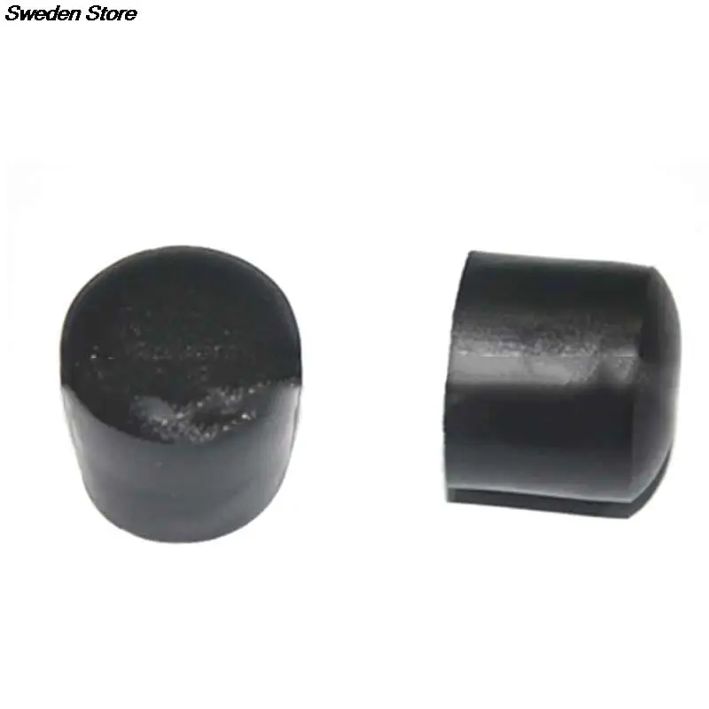 Hot 4pcs/set Black PVC Plastic 16/19/22/25/28mm Chair Leg Caps Feet Protector Pads Furniture Table Covers Round Bottom