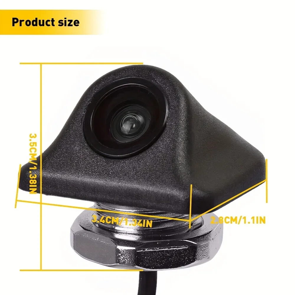 자동차 후방 카메라, HD 야간 투시경, 광각 후방 보기 주차 카메라, CCD 자동 백업 모니터, 컬러 이미지