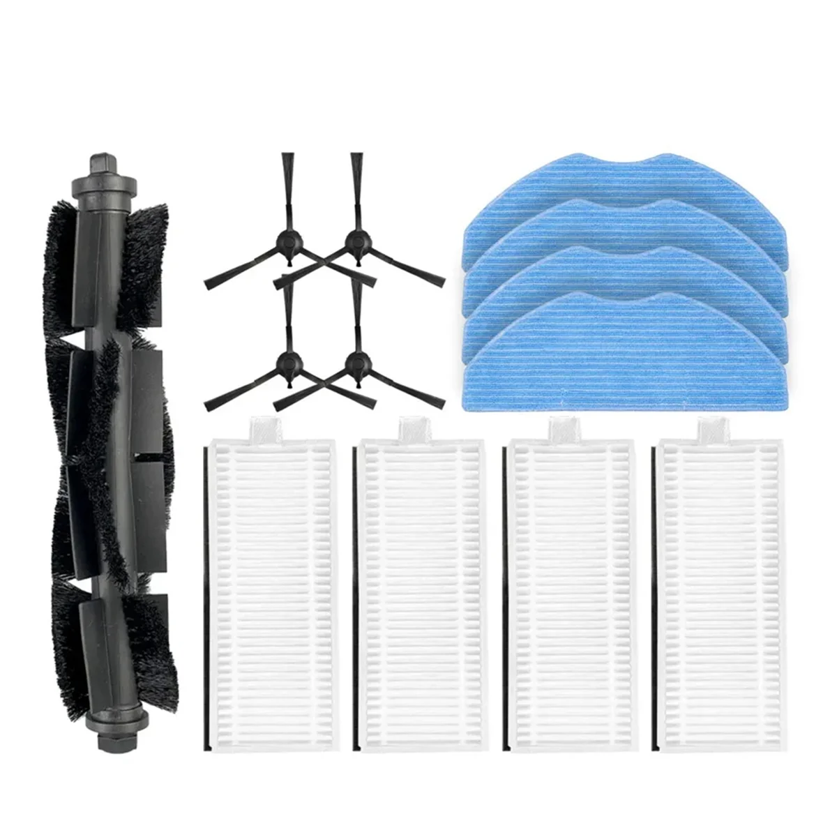 A47T For MEDION X10 SW Replacement Parts Accessories Main Side Brush Hepa Filter Mop Cloth