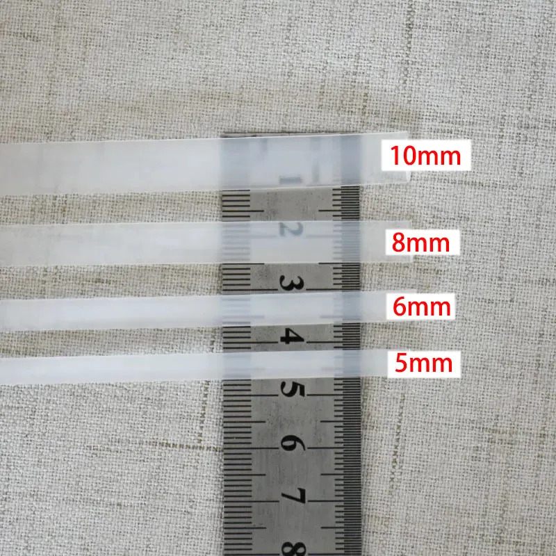 5-10mm Plastic Boning and End Caps Plastic Boning Ends For Rigilene Polyester Sew Through Corset