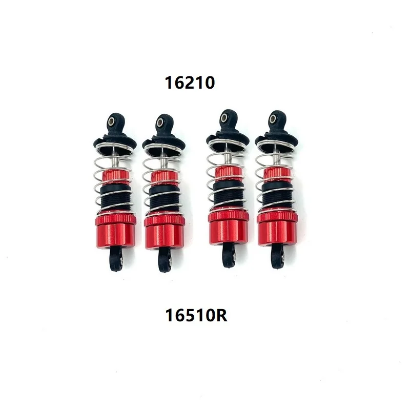 MJX Hyper Go 유압 충격 흡수기 예비 부품, 16207 16208 16209 16210 H16H H16P H16E 1/16 R/C 자동차, 트럭, 버기, 전면 및 후면