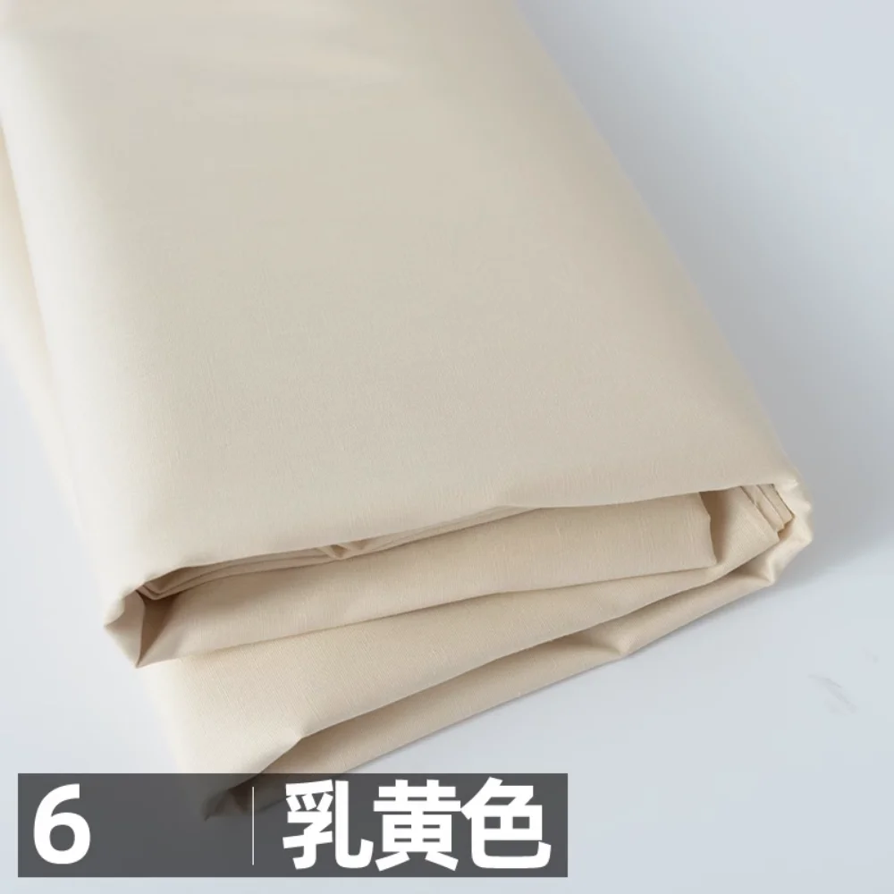 100*140cm Full Cotton Poplin Clothing Children's Shirtdress Patchwork DIY Summer Fabric Plain Cotton Fabric by the Yard - Image 5