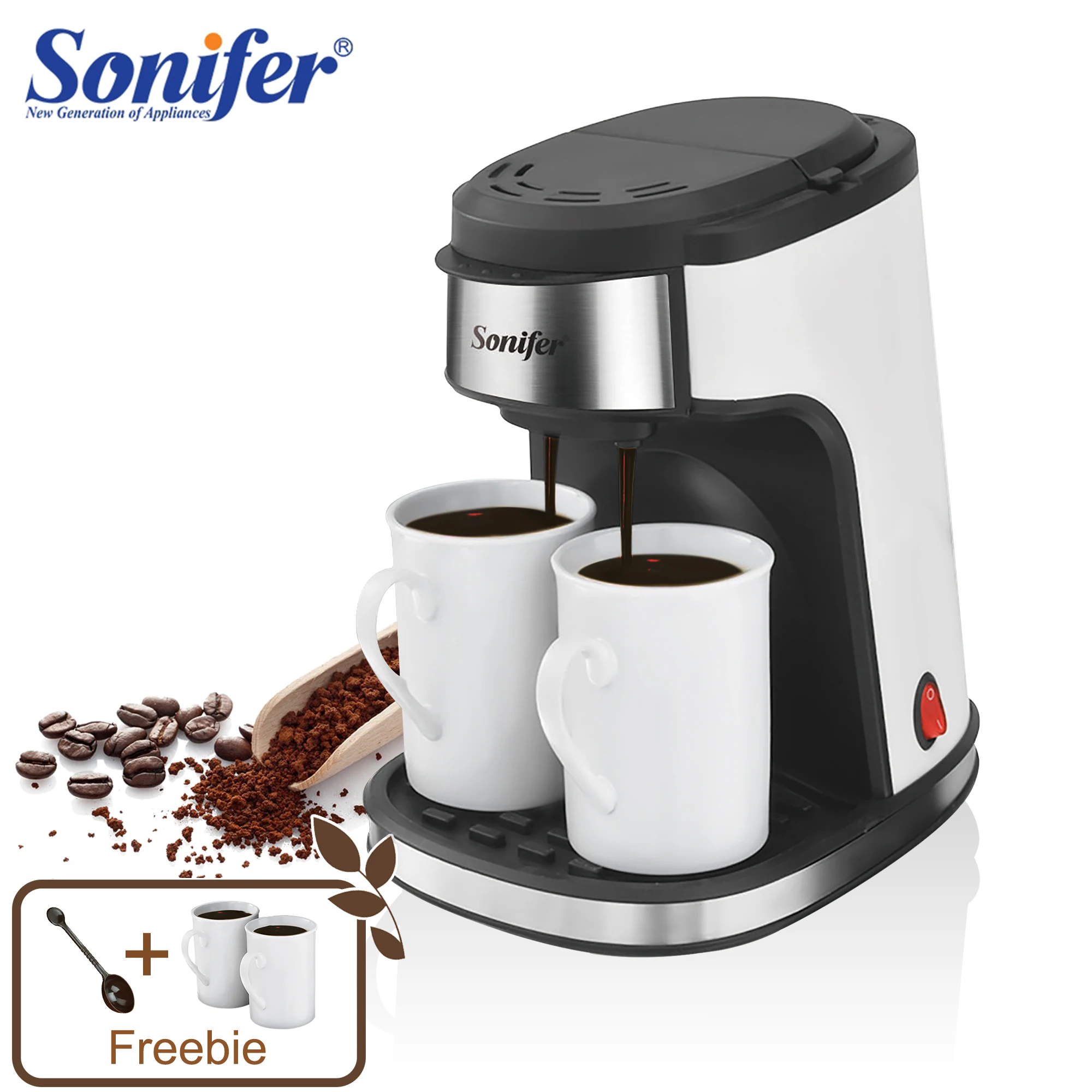 American Drip Coffee Machine Kitchen Appliances Dripping Coffee Maker