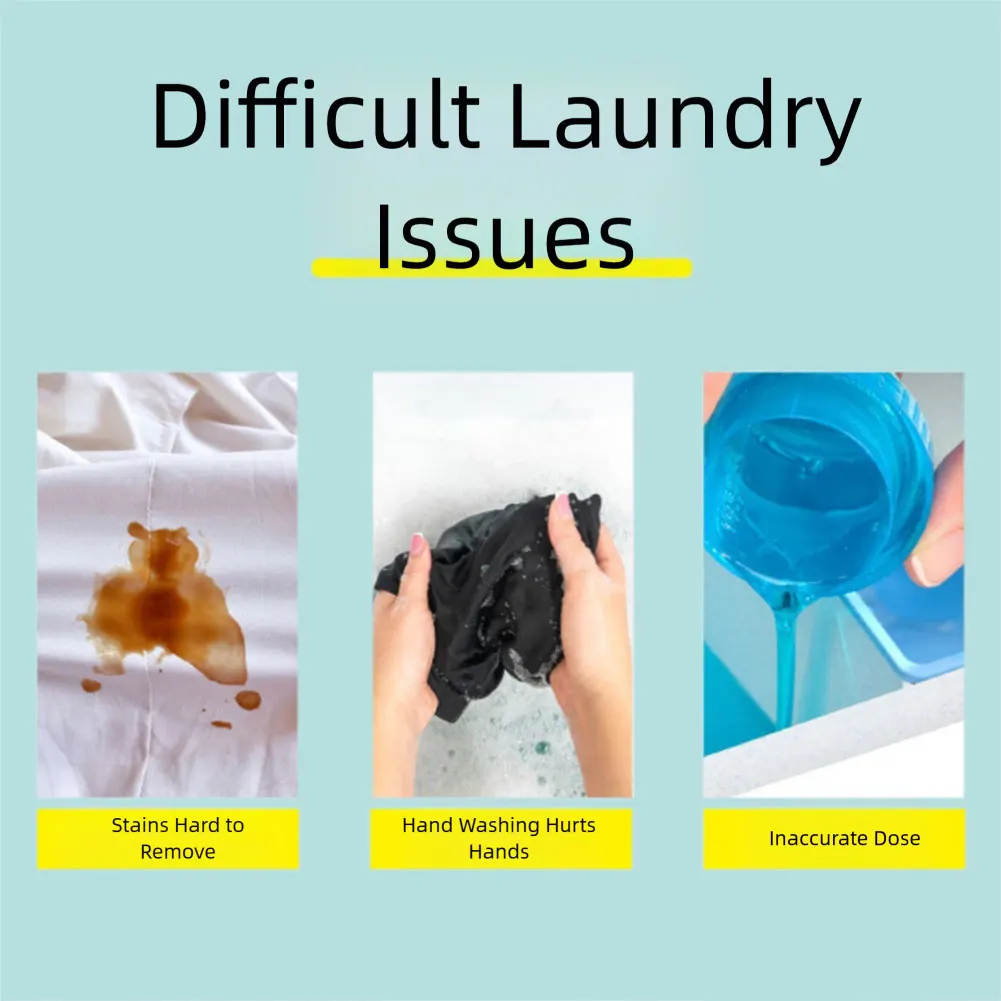 Laundry detergents sheets 30/60/90pcs for clothing washing machine home school