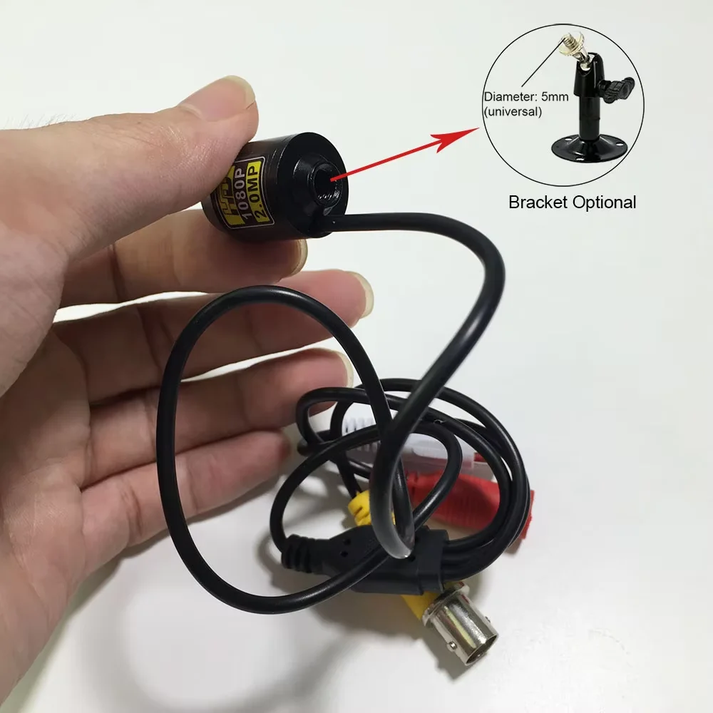 Mini telecamera con chip Sony 323 Obiettivo HD Telecamera di sicurezza AHD da 2 MP per sistema di telecamere AHD 1080P - immagine 3