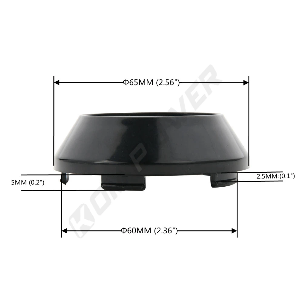 4PCS 65MM/60MM Rim Cap WORK EMOTION MEISTER VS Sticker Wheel Cover Caps Sport Rim Hub Cap Silver & Black & White & Bronze 2