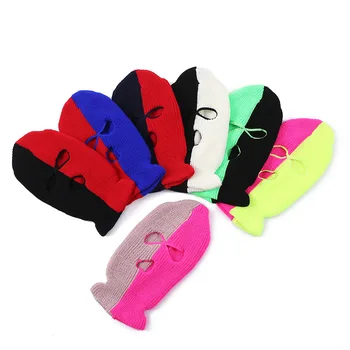 Knitted Beanie Hat Full Face Ski Mask Balaclava 2
