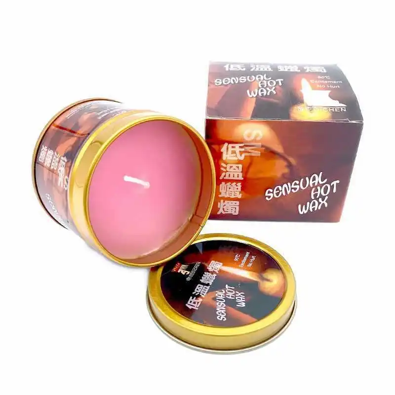 SMSexy Low Temperature Candles Iron Box Couple Flirting Massage Wax Drip Sex Adult Products