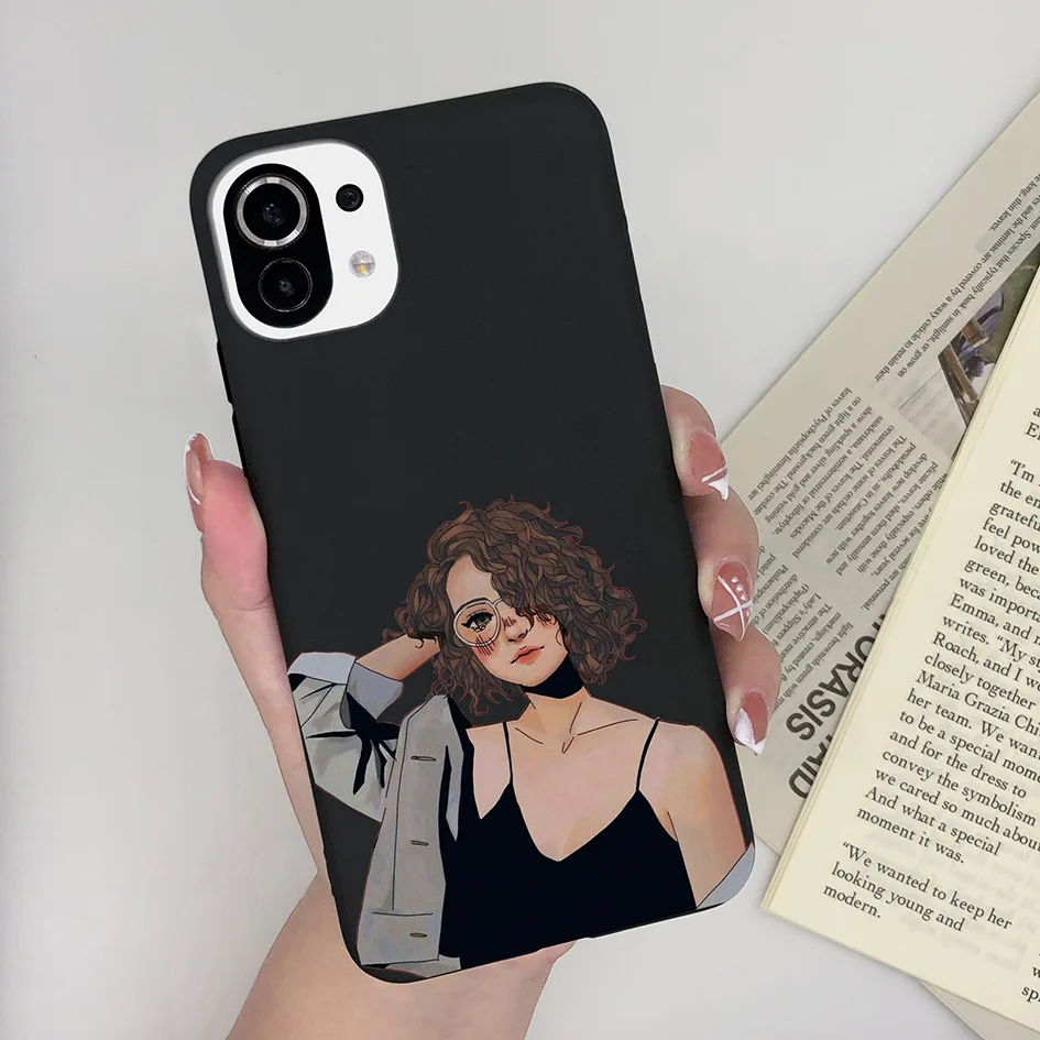 Cute Cartoon Daisy Matte Shockproof Phone Case - Elegant Protection with Casing
