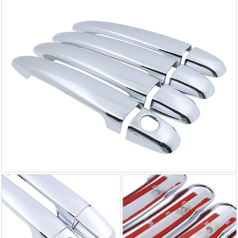 

Обновление для Toyota Camry XV40 2007 2008 2009 2010 2011 крышка автомобильной дверной ручки отделка защелка наклейки хром автотюнинг