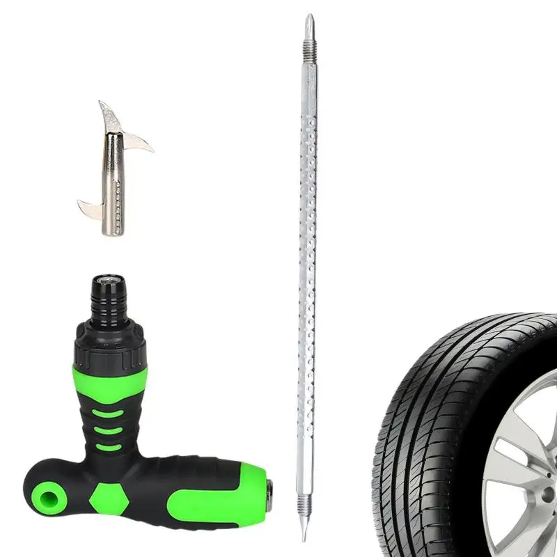 

Car Tire Stone Removal Tool Hook Car Tire Cleaning Tools With Non-Slip Handle Tyre Puncture Quick Repairing Kit Car Tire Tool