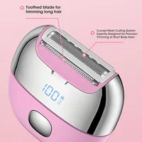 Electric Bikini Trimmer Painless Shaver for Face Legs Underarm Waterproof Portable Women Epilator Lady Shaver for Intimate Areas 6