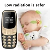 UNIWA BM10 Mini Feature Phone 2G GSM Dual SIM Headphone Hands Free Earphone Dialer Magic Voice Unlocked Small Cell Phone On Sale 6