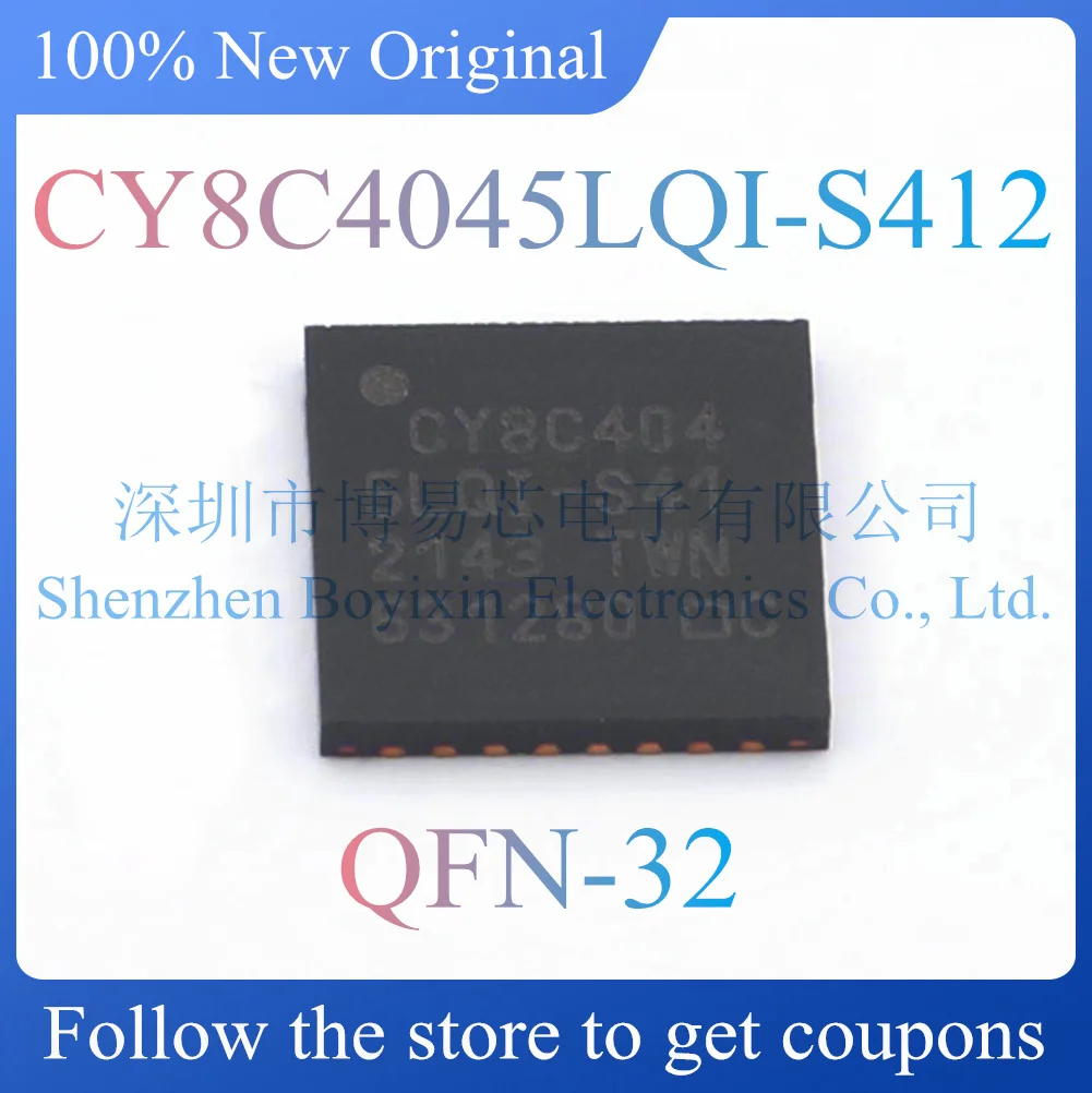 

NEW CY8C4045LQI-S412.Original genuine microcontroller chip. Package QFN-32
