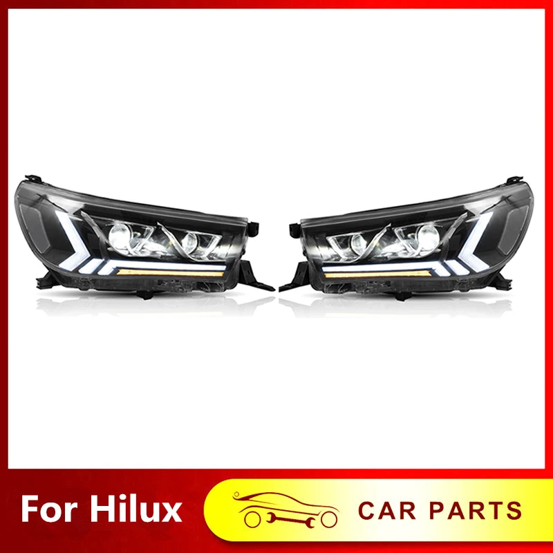 Car LED Head Lamp Plug And Play Headlights Auto Front Lamp Assembly For