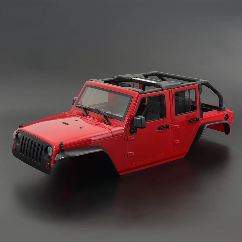 Kit De Carrosserie Rigide Convertible, échelle 1:10, Empattement De 313mm Pour Voiture Sur Chenilles 1/10 RC Axial SCX10 90046 TRX4 Redcat GEN8