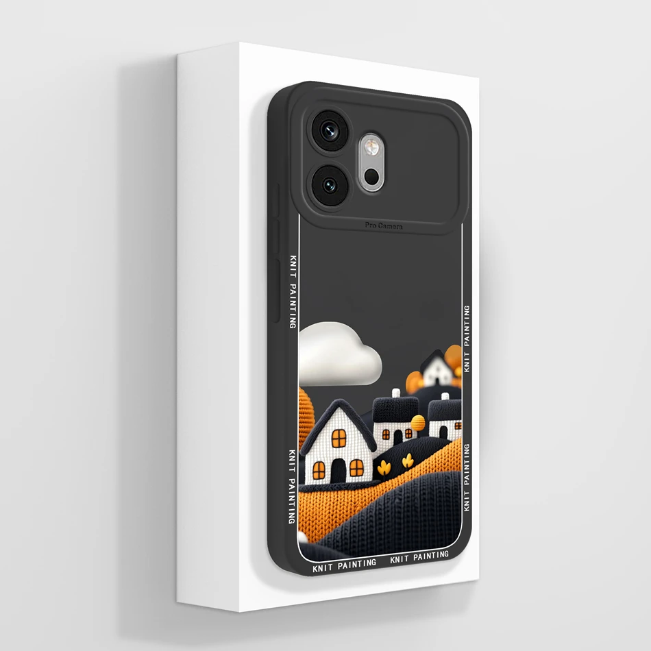 Candy Painted Soft Liquid Silicone Lightweight Phone Case with Lens Protection