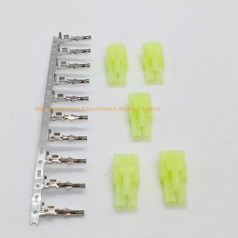 Mini Prise Tamiya Connecteur Mâle 5 Paires - Adaptateur RC Airsoft Voiture Avion NiMH
