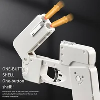 Folding mobile phone simulation toy gun 15 shell soft bomb troll convenient small gun model 2
