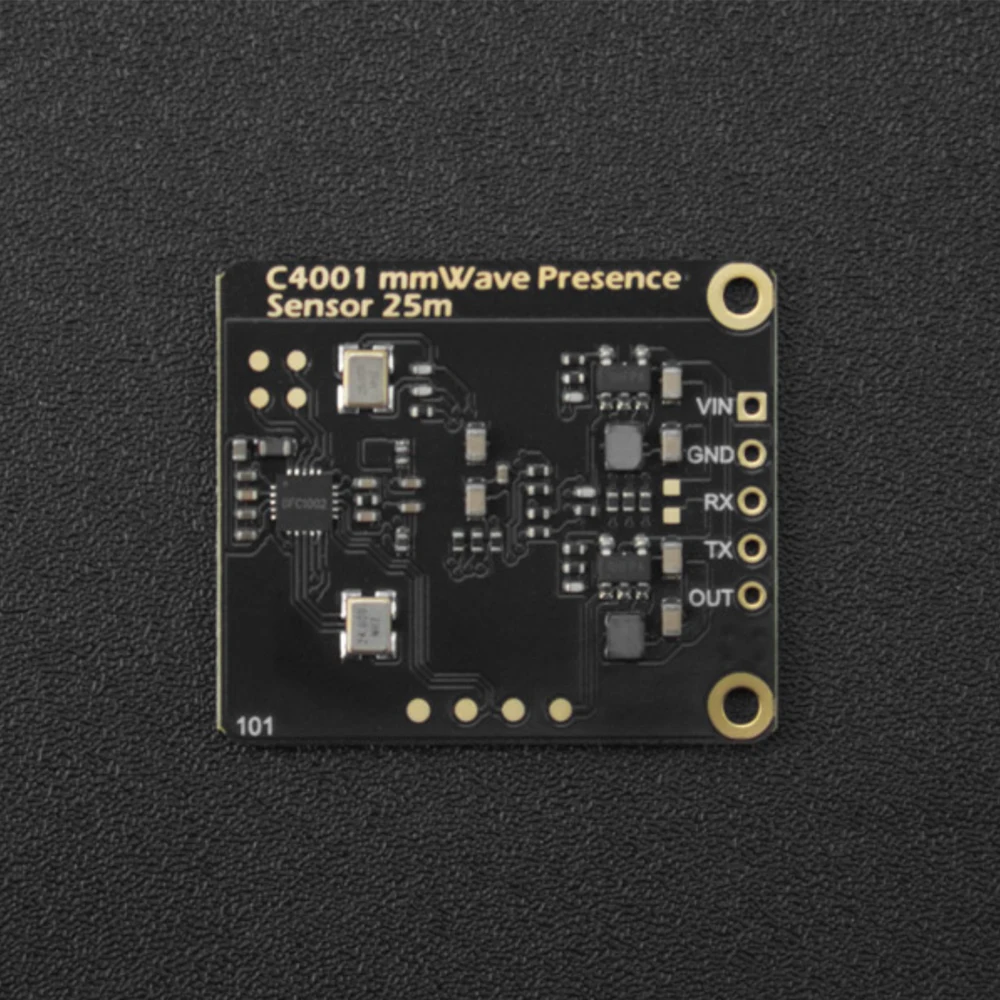 DFRobot mmWave C4001 24GHz Human Presence Distance Velocity Detection Sensor 25