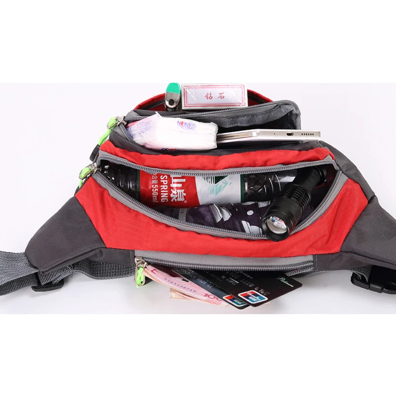 Pro muž ženy pás pouch pás sáček silon fanny pack pánský břišního banán klokan bum boky dámy murse měšec strana waistbag mobilní